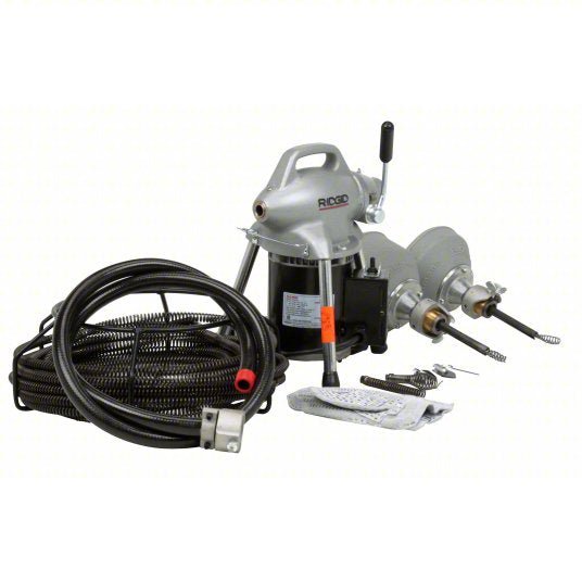 Ridgid K - 50 - 8 Drain Cleaning Machine Corded, K - 50, 4 in Max. Pipe Dia., 6 Sections, Drain Lines - KVM Tools Inc.KV4Z249