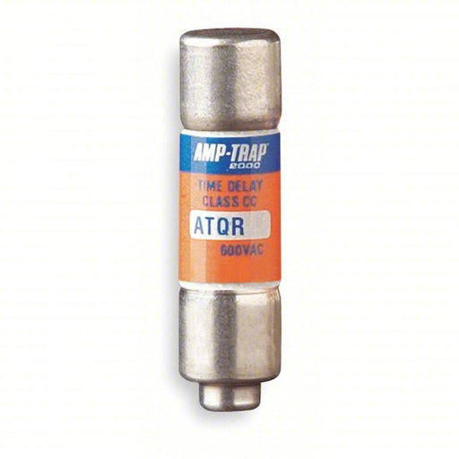 Mersen ATQR3 UL Class CC Fuse Time Delay, 3 A, ATQR, Cylindrical Body, Nonindicating, 300V DC - KVM Tools Inc.KV4ZCE3