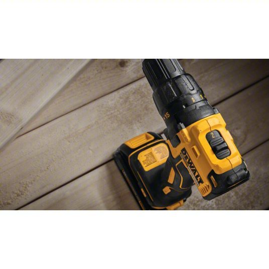 DeWalt DCD777C2 Drill 20V DC, Compact, 1/2 in Chuck, 1,750 RPM Max., Brushless Motor, (2) 1.5 Ah, 20V MAX - KVM Tools Inc.KV52HM43