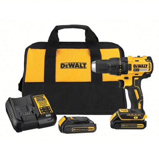 DeWalt DCD777C2 Drill 20V DC, Compact, 1/2 in Chuck, 1,750 RPM Max., Brushless Motor, (2) 1.5 Ah, 20V MAX - KVM Tools Inc.KV52HM43