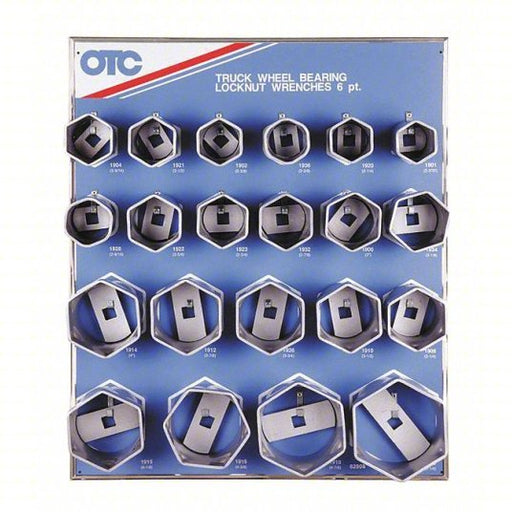 OTC 9850 Automotive Socket Set 3/4 in Drive Size, 21 Pieces, 2 1/4 in to 5 1/4 in Socket Size Range - KVM Tools Inc.KV52ND52