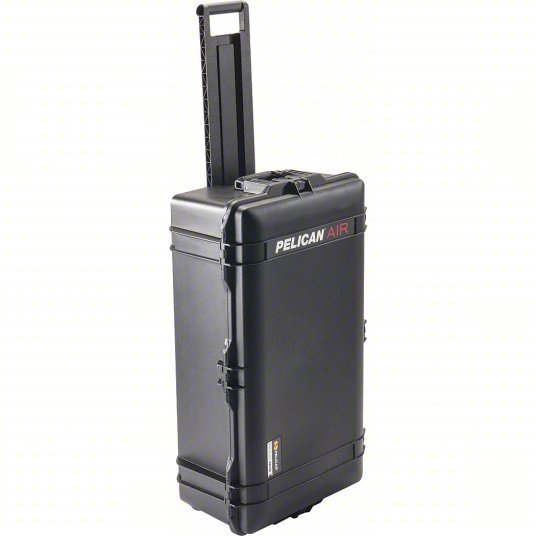 Pelican 1615AIRNF Protective Air Case 15 1/2 in x 29 5/8 in x 9 3/8 in Inside, Black, Mobile, 14 lb Wt - KVM Tools Inc.KV52PF94