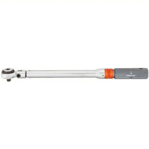 Proto J6012FC Micrometer Torque Wrench Foot - Pound, 3/8 in Drive Size, 10 ft - lb to 100 ft - lb - KVM Tools Inc.KV53GL75