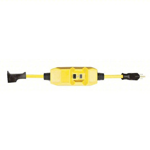 Southwire 26000011 - 6 Line Cord GFCI 2 ft Cord Lg, 20 A Max. Amps, 240V AC, NEMA 6 - 20P, NEMA 6 - 20R, Yellow PK6 - KVM Tools Inc.KV55CW90