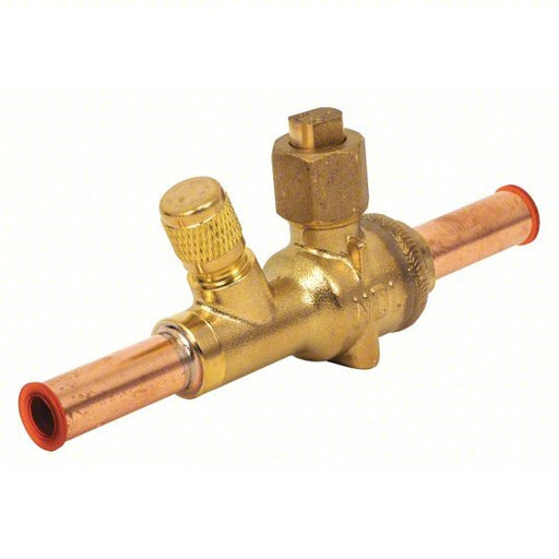 NDL NBV03 - S Refrigerant Ball Valve 3/8 in Female Sweat, - 40°F to 302°F, 900 psi, 0.4 in Port Size - KVM Tools Inc.KV55MF57