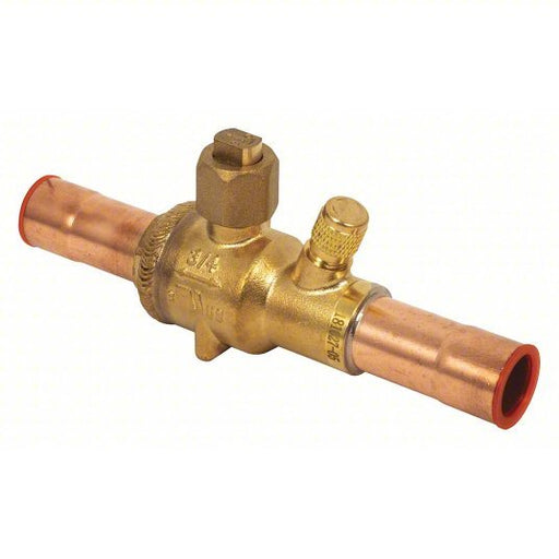 NDL NBV06 - S Refrigerant Ball Valve 3/4 in Female Sweat, - 40°F to 302°F, 900 psi, 0.8 in Port Size - KVM Tools Inc.KV55MF60