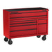 KVM Tools US General KV58714 56 in. x 22 in. Roll Cab, Series 3, Red - KVM Tools Inc.KV58714