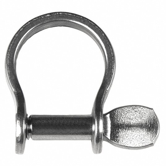 Ronstan RF637 Bow Shackle, Screw Pin, 3970 lb.