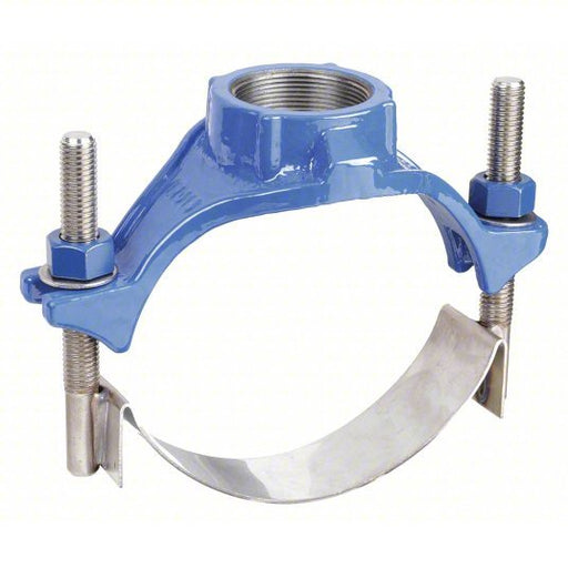 Smith - Blair 31500035407000 CC Service Saddles 1 Strap, Epoxy Iron, For 3 in Pipe, 3/4 in CC Outlet Connection - KVM Tools Inc.KV5LGN5