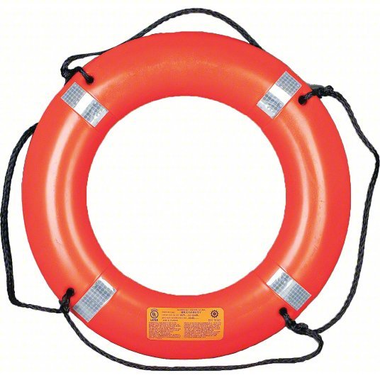 Mustang MRD030-2-0-311 Survival Ring Buoy Low Density Polyethylene (LDPE) - KVM Tools Inc.KV5UYA7