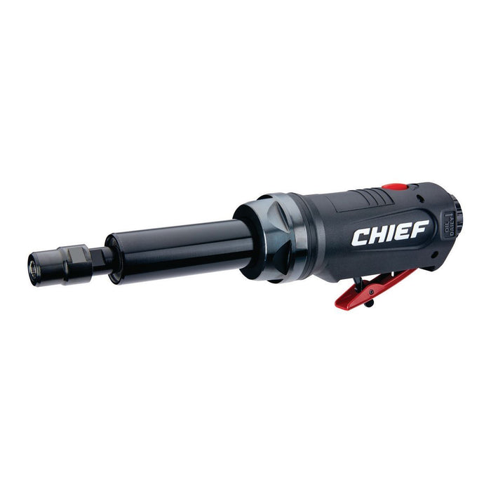 KVM Tools Chief CH4DGX Pneumatic 1/4 In. Professional Die Grinder with 4 In. Extension - KVM Tools Inc.KV64624