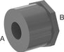 McMaster 6826K125 Bushing Reducing Adapter, 2 Socket Male x 1 Socket Female - KVM Tools Inc.KV6826K125