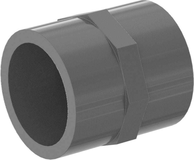 McMaster 6826K47 Straight Connector with Hex Body, 2 Socket - Connect Female - KVM Tools Inc.KV6826K47