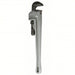 Ridgid 818 Pipe Wrench Aluminum, 2 1/2 in Jaw Capacity, Serrated, 18 in Overall Lg, I - Beam - KVM Tools Inc.KV6A652