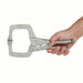 Irwin 11SP Locking C - Clamp Swivel, 3 1/2 in Max Jaw Opening, 2 5/8 in Throat Dp, 11 in Overall Clamp Lg - KVM Tools Inc.KV6C663