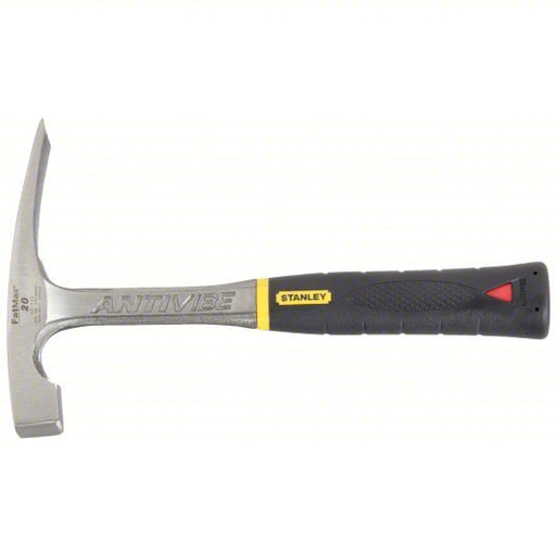 Stanley 54 - 022 Bricklayer Hammer 11 in Overall Lg, Steel Handle, Perpendicular, 1 in Face Dia, 4 5/8 in Blade Lg - KVM Tools Inc.KV6GRK2