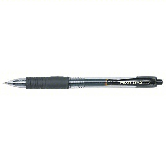 Pilot PIL31020 Gel Pen Black, 0.7 mm Pen Tip, Retractable, Includes Pen Cushion, Plastic, Black, 12 PK - KVM Tools Inc.KV6NEC9