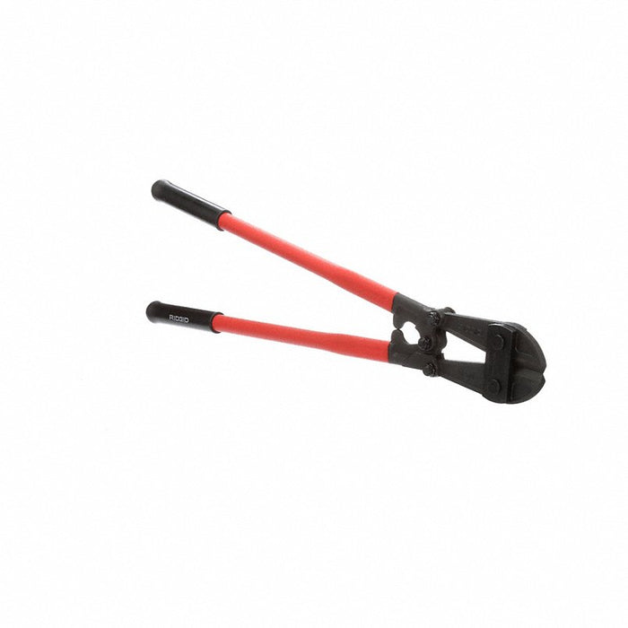 Ridgid S24/14223 Bolt Cutters Steel, For 7/16 in Max Dia Soft Steel, For 3/8 in Max Dia Medium Steel, Red - KVM Tools Inc.KV6PFE5