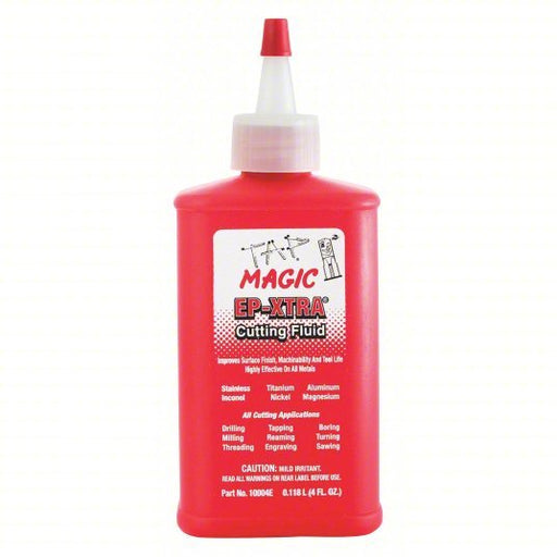 Tap Magic 10004E Cutting Fluid EP - Xtra, 4 fl oz, Squeeze Bottle - KVM Tools Inc.KV6Y645