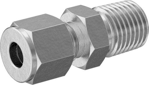 McMaster 7473T17 Straight Adapter for 1/4" Tube OD x 1/4 NPT Male - KVM Tools Inc.KV7473T17