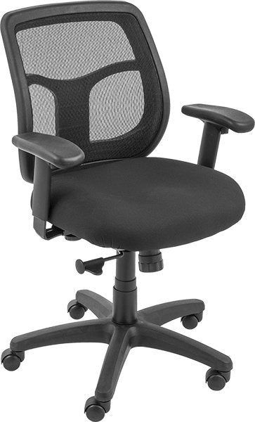 McMaster 7834T6 Adjustable - Height Chair 18" to 22" High x 20 - 1/2" Wide x 19 - 1/4" Deep Seat - KVM Tools Inc.KV7834T6