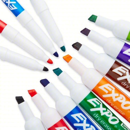 Expo 80054 Dry Erase Marker Set Fine, Capped, Assorted, Original - KVM Tools Inc.KV1JY10