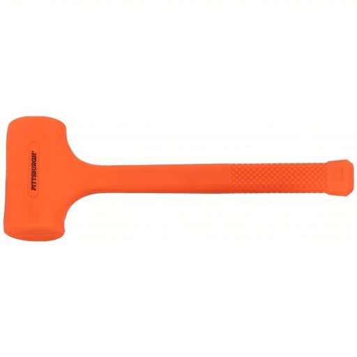 AMS 11677 Dead Blow Hammer Steel Handle, 2 3/8 lb Head Wt, 2 1/4 in Hammer Face Dia, 14 in Overall Lg - KVM Tools Inc.KV8UXP5