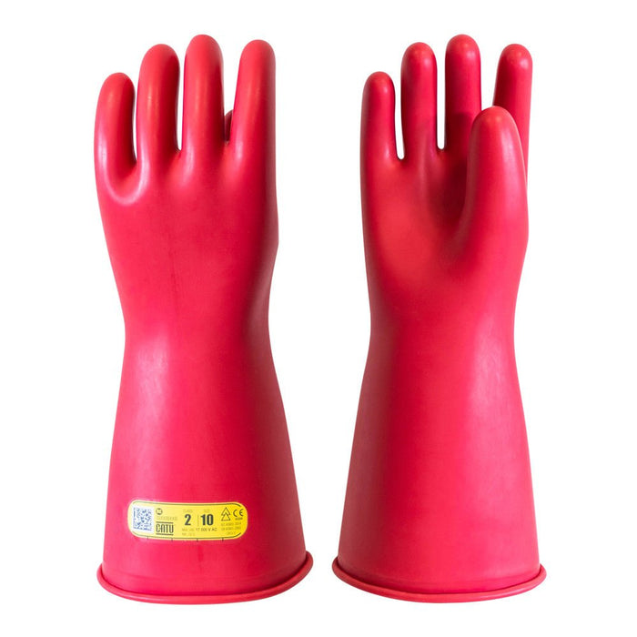 Catu CG - 2 - 10 - NR Latex Electrical Insulating Gloves class 2 - 17 000 V AC PK2 - KVM Tools Inc.KVCG - 2 - 10 - NR