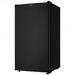 Danby DCR032A2BDD Mini Refrigerator with Freezer Section Black, 3.2 cu ft Total Capacity, 2 Shelves - KVM Tools Inc.KV10N665