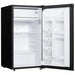 Danby DCR032A2BDD Mini Refrigerator with Freezer Section Black, 3.2 cu ft Total Capacity, 2 Shelves - KVM Tools Inc.KV10N665