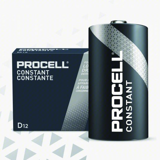 Duracell Procell PC1300 Battery D, Everyday, Alkaline, 1.5V DC, Procell Constant, 12 PK - KVM Tools Inc.KV5LE21