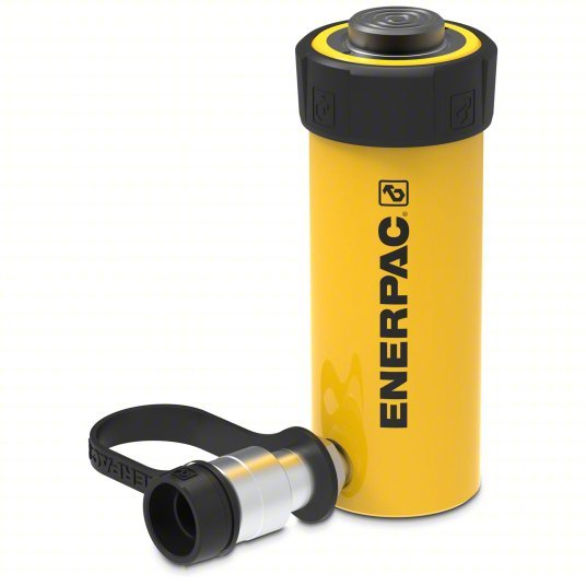 Enerpac RC154 Hydraulic Ram Single Acting, 15 ton Nominal Capacity, 4 in Nominal Stroke Lg, Steel - KVM Tools Inc.KV5ZL46