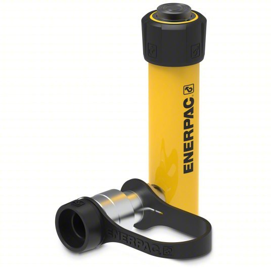 Enerpac RC53 Hydraulic Ram Single Acting, 5 ton Nominal Capacity, 3 in Nominal Stroke Lg, Steel - KVM Tools Inc.KV4Z483