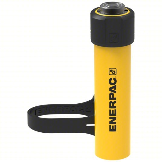 Enerpac RC53 Hydraulic Ram Single Acting, 5 ton Nominal Capacity, 3 in Nominal Stroke Lg, Steel - KVM Tools Inc.KV4Z483