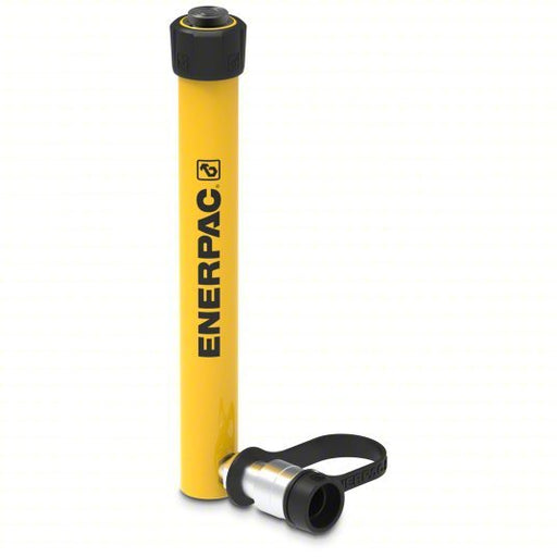 Enerpac RC59 Hydraulic Ram Single Acting, 5 ton Nominal Capacity, 9 in Nominal Stroke Lg, Steel - KVM Tools Inc.KV3KD51