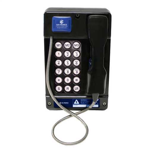 GAI - Tronics 212 - 02 - 5028 - B00 Auteldac 5 Zone 1 Analog Phone,18 Button, 745mm Steel Cord, n/c - KVM Tools Inc.KV212 - 02 - 5028 - B00