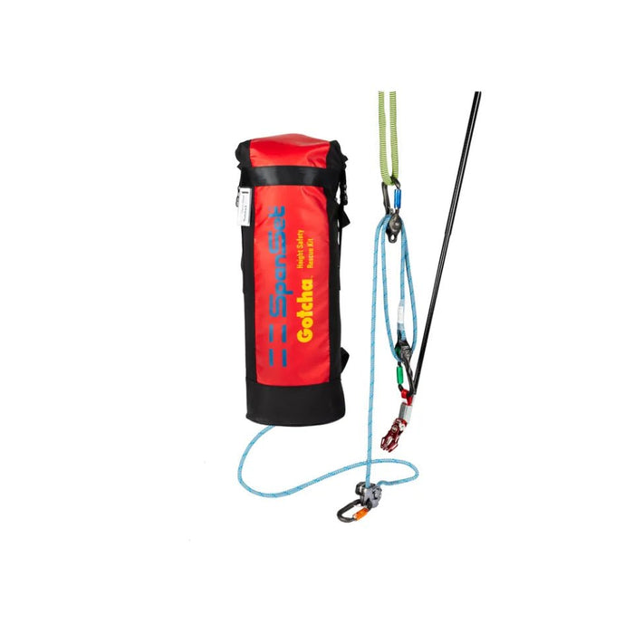 SpanSet USGOTCH2KIT-150 Gotcha 2 Ultra-lightweight Rescue Kit W/150 Meters of Rope (492ft) - KVM Tools Inc.KVUSGOTCH2KIT-150