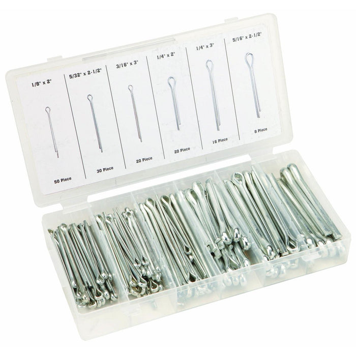 Storehouse 67564 Extra Long Cotter Pin Assortment, 144 Piece - KVM Tools Inc.KV67564