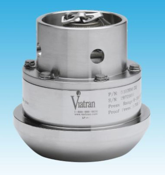 Viatran 510BMSX651 Pressure Transmitter, 0 - 10K PSI, Output, 4 - 20mA, Stainless Steel - KVM Tools Inc.KV1019266