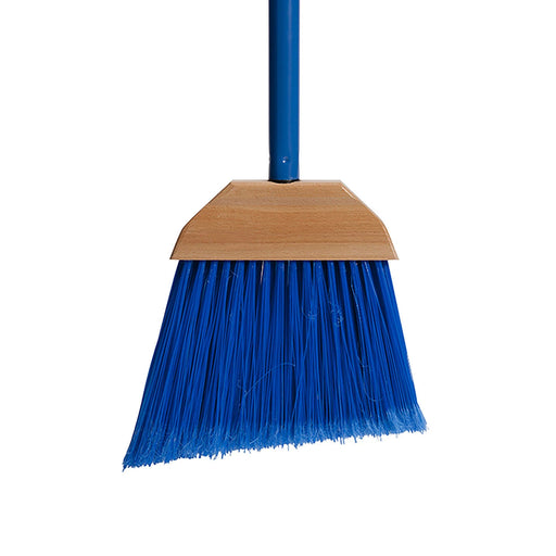 Ability One 7920-01-458-8208 Angle Broom 7 in Sweep Face, Medium, Synthetic, Blue Bristle, 5 in Bristle Lg, Aluminum - KVM Tools Inc.KV5LG99