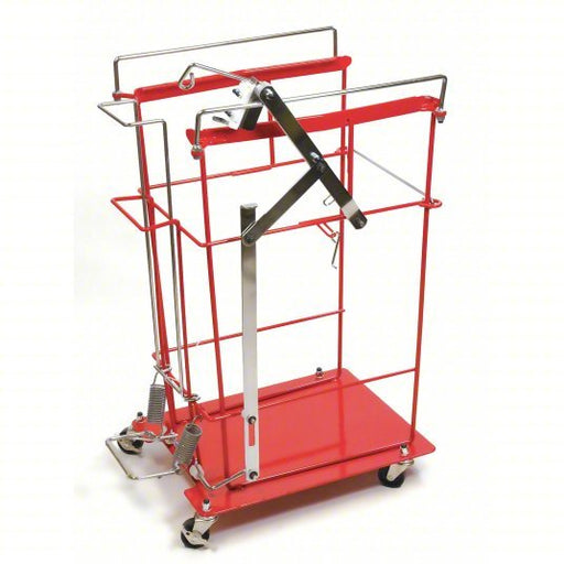 Covidien 8991FP Wire Cart, Steel, 12 and 18 gal Sharps Hinged Lid Large Volume Containers - KVM Tools Inc.KV13K185