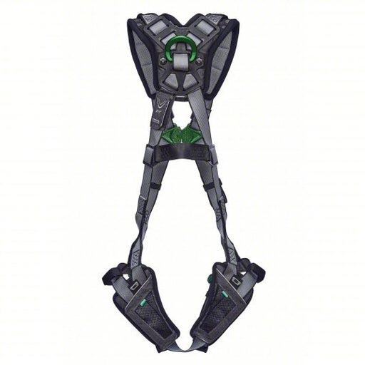 MSA 10194971 Full Body Harness, Vest Style, 2XL, Nylon, Gray - KVM Tools Inc.KV197DU8