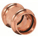 Viega 78047 Coupling with stop Copper, Press-Fit x Press-Fit, 1/2 in x 1/2 in Copper Tube Size - KVM Tools Inc.KV1RPF9