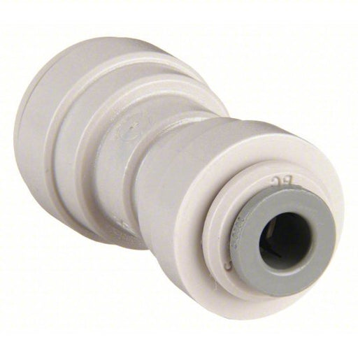 John Guest PI201208S-PK10 Reducer Union Acetal, Push-to-Connect x Push-to-Connect, For 3/8 in x 1/4 in Tube OD, Gray, 10 PK - KVM Tools Inc.KV1WTC8