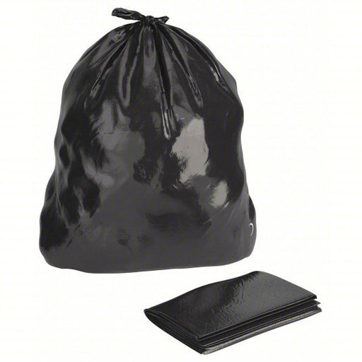 Ability One 8105-01-386-2323 Recycled Trash Bag 33 gal Black PK100 - KVM Tools Inc.KV1XEA9