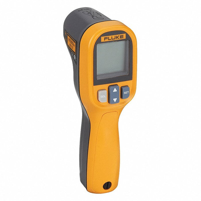 FLUKE-59 MAX + Infrared Thermometer, Backlit LCD, -22 Degrees to 932 Degrees F, Single Dot Laser Sighting - KVM Tools Inc.KV20AZ69