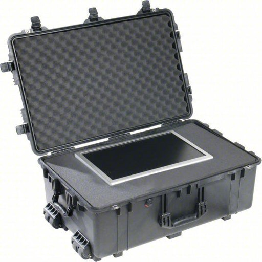 Pelican 1660-020-110 Black Protective Case, 31.59"L x 22.99"W x 19.48"D - KVM Tools Inc.KV20FZ58