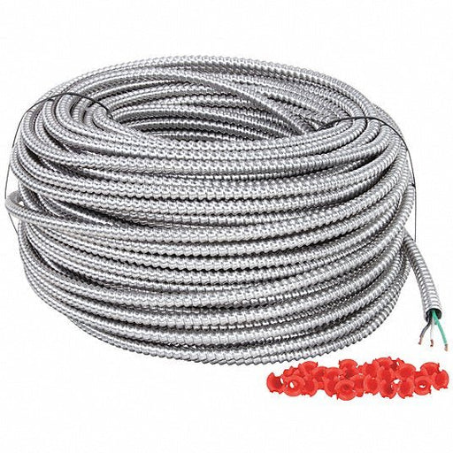 Southwire 69114701 12 AWG 2 Conductor Stranded Metal Clad 600V 250 ft. SLVR - KVM Tools Inc.KV20KZ58