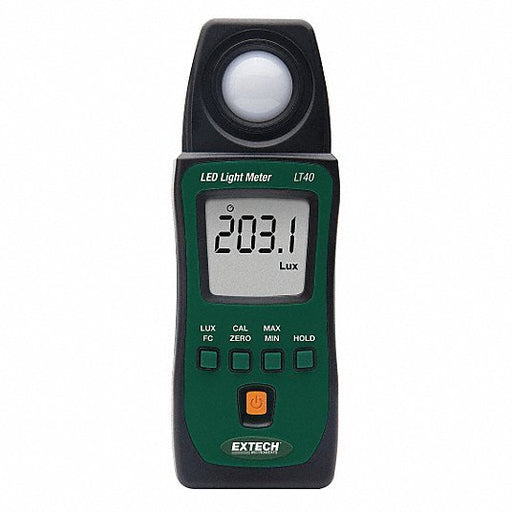 Extech LT40 LED Light Meter - KVM Tools Inc.KV21YE34