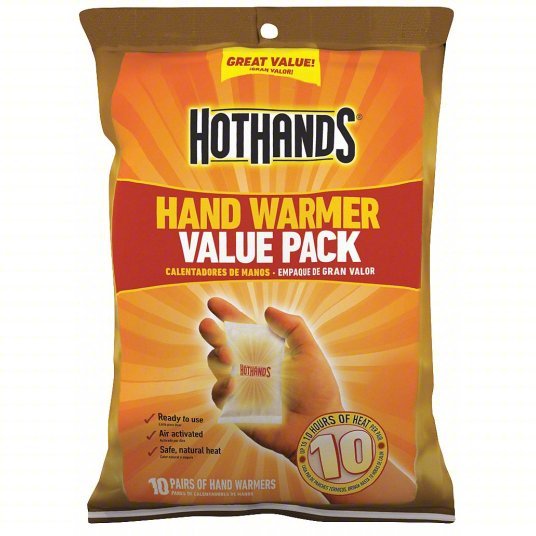 Hothands HH210PK48 Hand Warmers, Disposable, Air Activated, Up to 10 Hrs, 10PK - KVM Tools Inc.KV26KF14